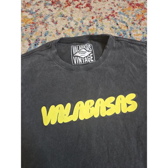 Valabasas Vintage Zeus Greek God Statue Graphic T-Shirt Size Small Black - Picture 1 of 7